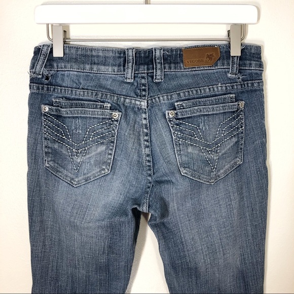 Vigoss Skinny jeans distressed medium wash size 3 - Picture 4 of 10